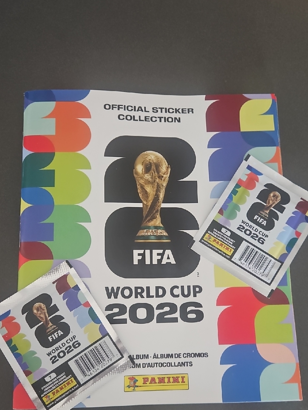 Panini FIFA World Cup 2026 Sticker Album – With 2 PACKS of Collectible Stickers
